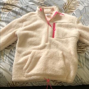 New Victoria secret pink Sherpa fleece